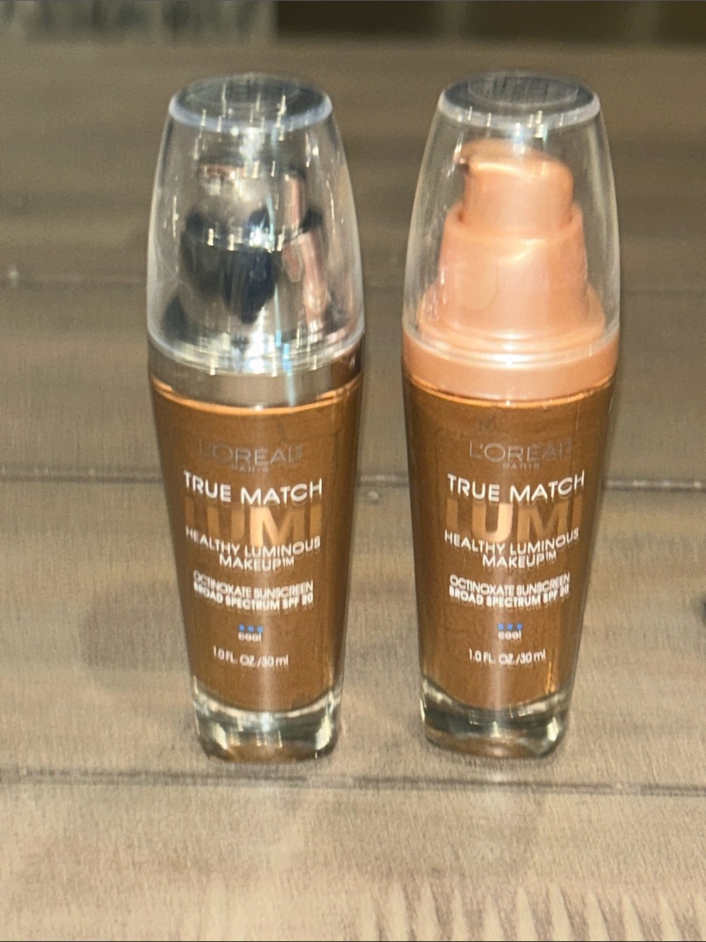 Two Unused L'Oreal True Match Lumi Nut Brown